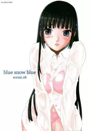 blue snow blue scene.16 {Mant}