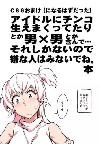 [Chotto Dake Aruyo. (Takemura Sessyu)] C86 Omake Hon (THE iDOLM@STER)