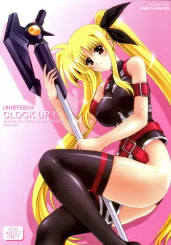 (COMIC1☆2) [Kamogawaya (Kamogawa Tanuki)] NINETEENS CLOCK UP! (Mahou Shoujo Lyrical Nanoha)[ENG]