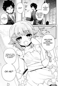 (C87) [keepON (Hano Haruka)] Gohan desu ka? Ofuro desu ka? Soretomo Boku desu ka? (THE IDOLM@STER CINDERELLA GIRLS) [English] [Haruka-san]