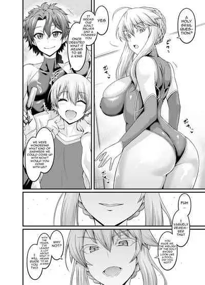 [Ankoman] Artoria, Seihai Mondou Futatabi | Questioning Artoria Again About The Holy Grail (Fate/Grand Order) [English] [Doujins.com]