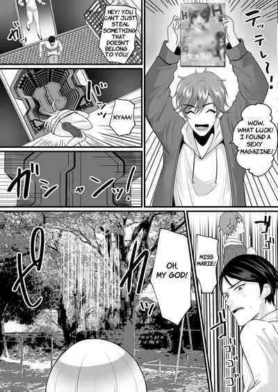 [Mashiro no Hihoukan (Labui)] Nyotaika de Time Slip!? Genshi Sekai de Akuyuu to Fuufu Seikatsu!? | Transsexual Time Slip! [English]